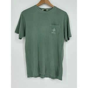 Authentic Pigment Mens S Green Oxford Mississippi Short Sleeve T-shirt B6